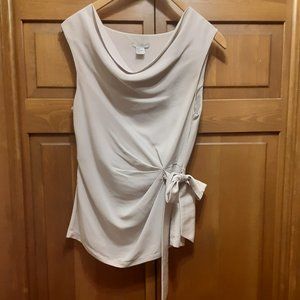 H&M Draped Neck Top size 4